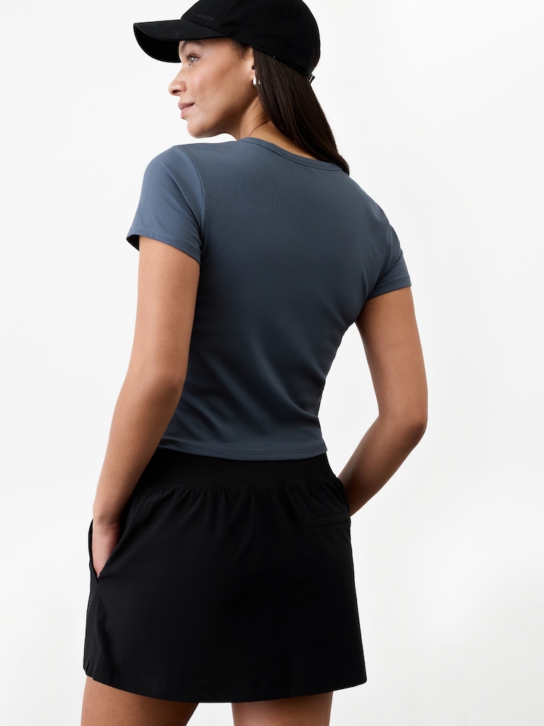 Brooklyn Mid Rise 13 1/2" Skort