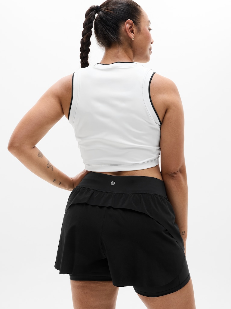 Crossover High Rise 4" Run Short
